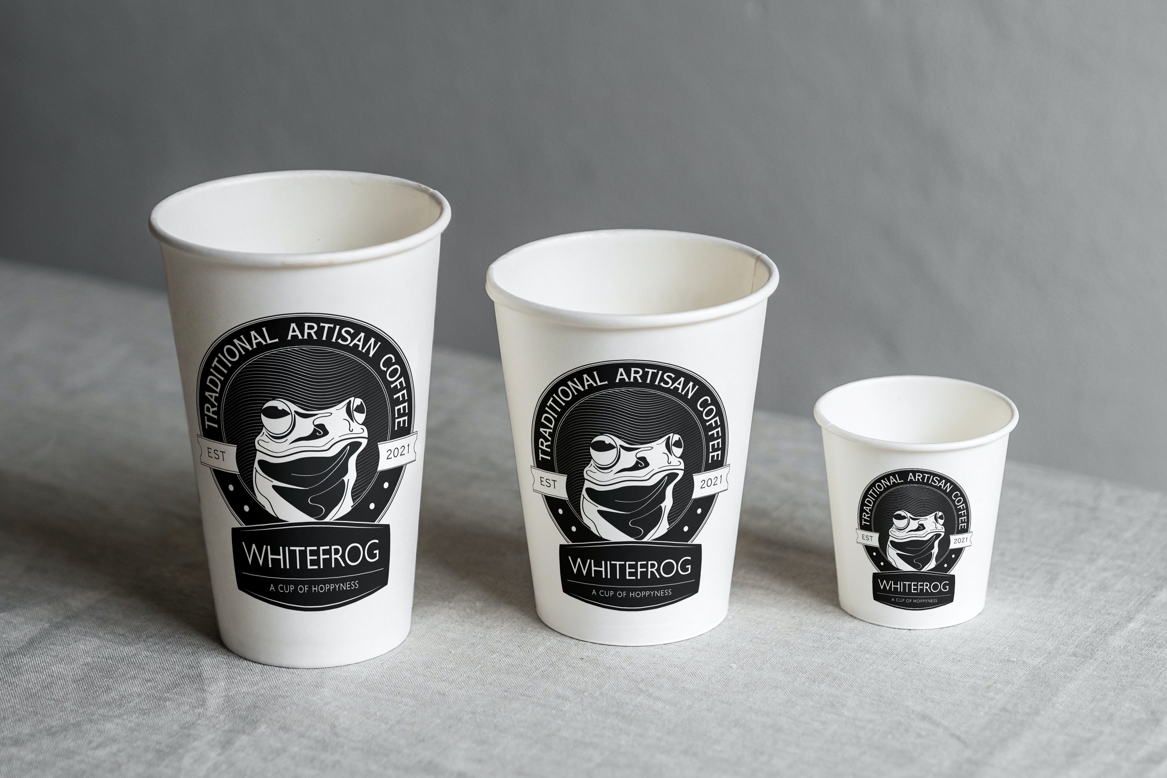 Brand Coffee Disposable Cups Design