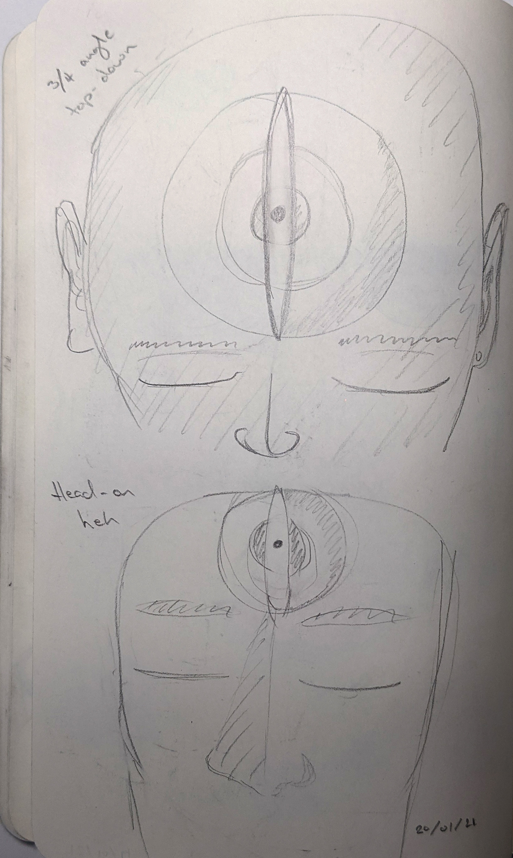 Finding a layout and angle