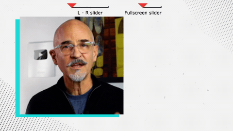 Two slides to control the man-in-box