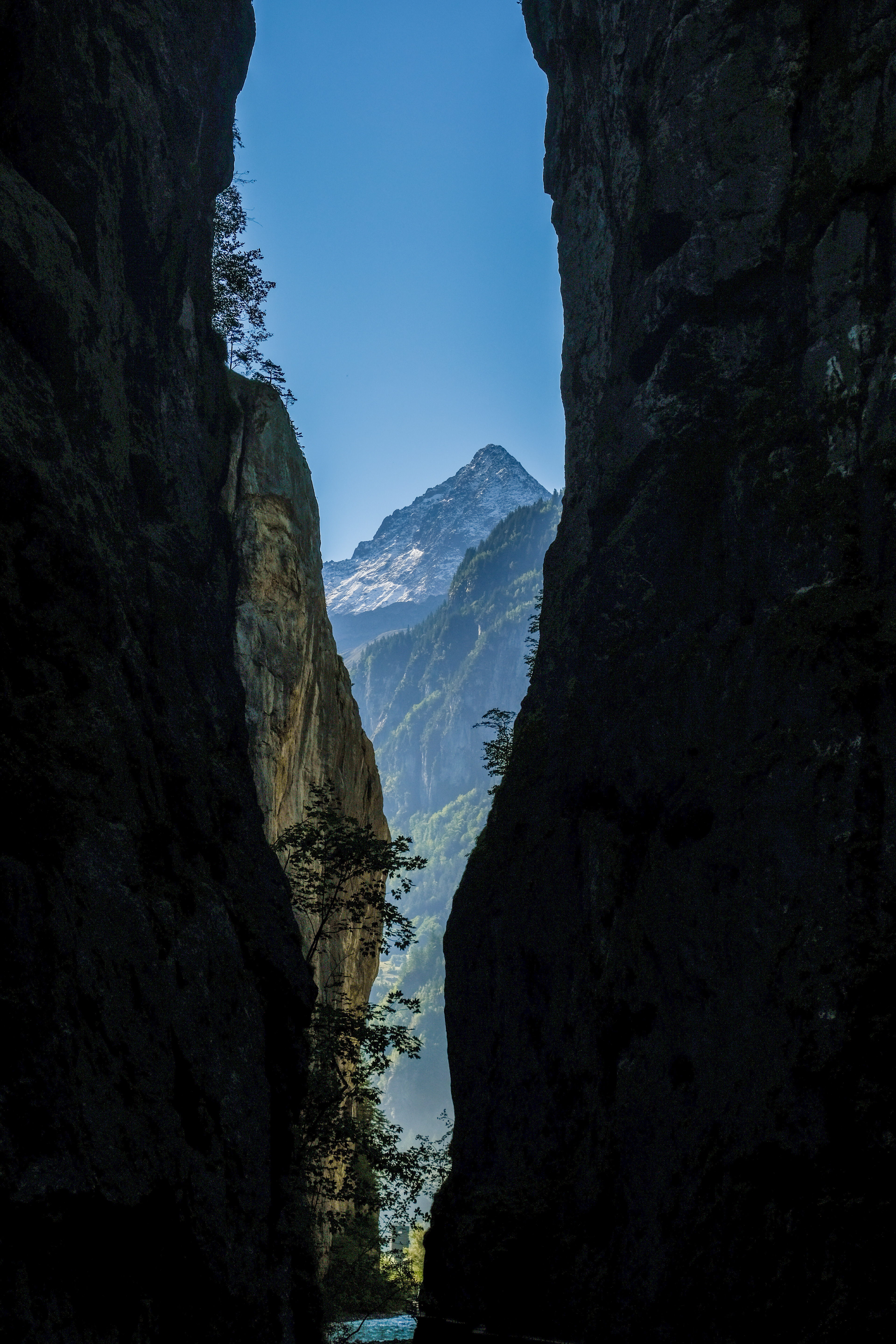 Les Gorges de l'Aare, Suisse