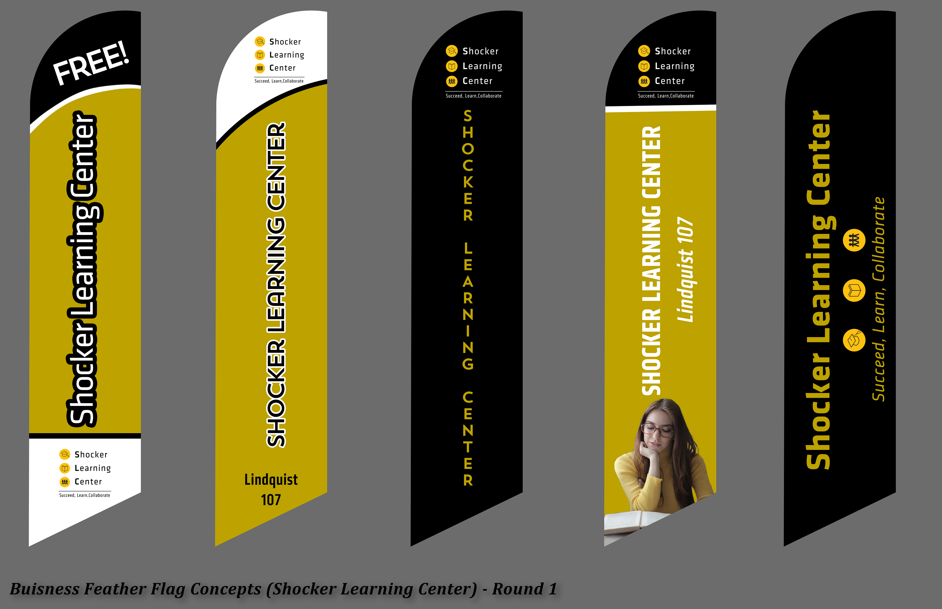 A Lineup of SLC Promotional Banners