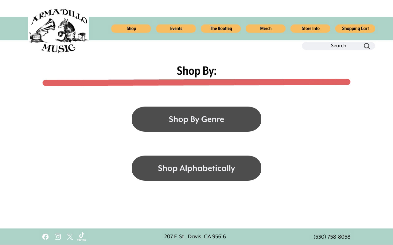 Shop Options