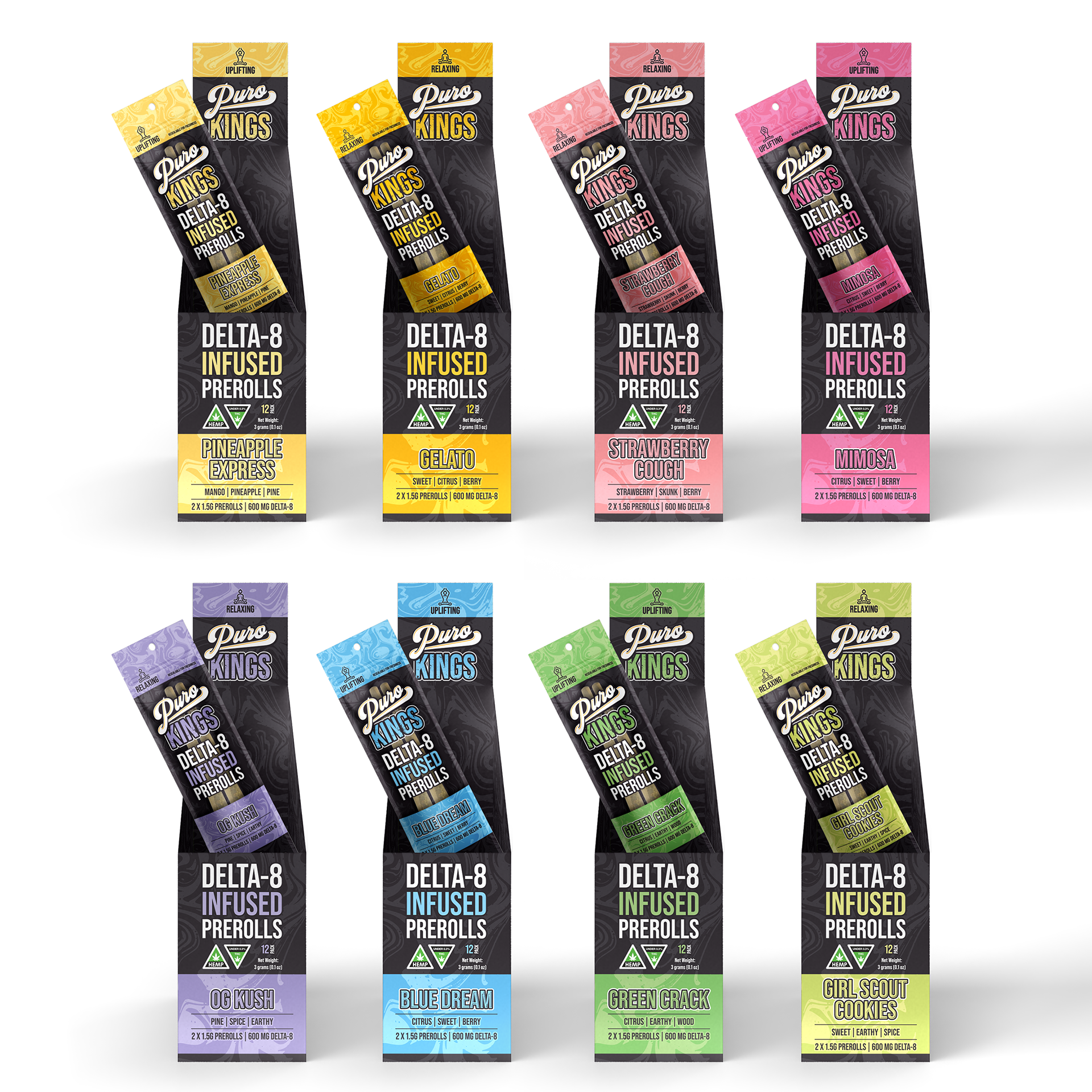 PreRolls Bags + Counter Display