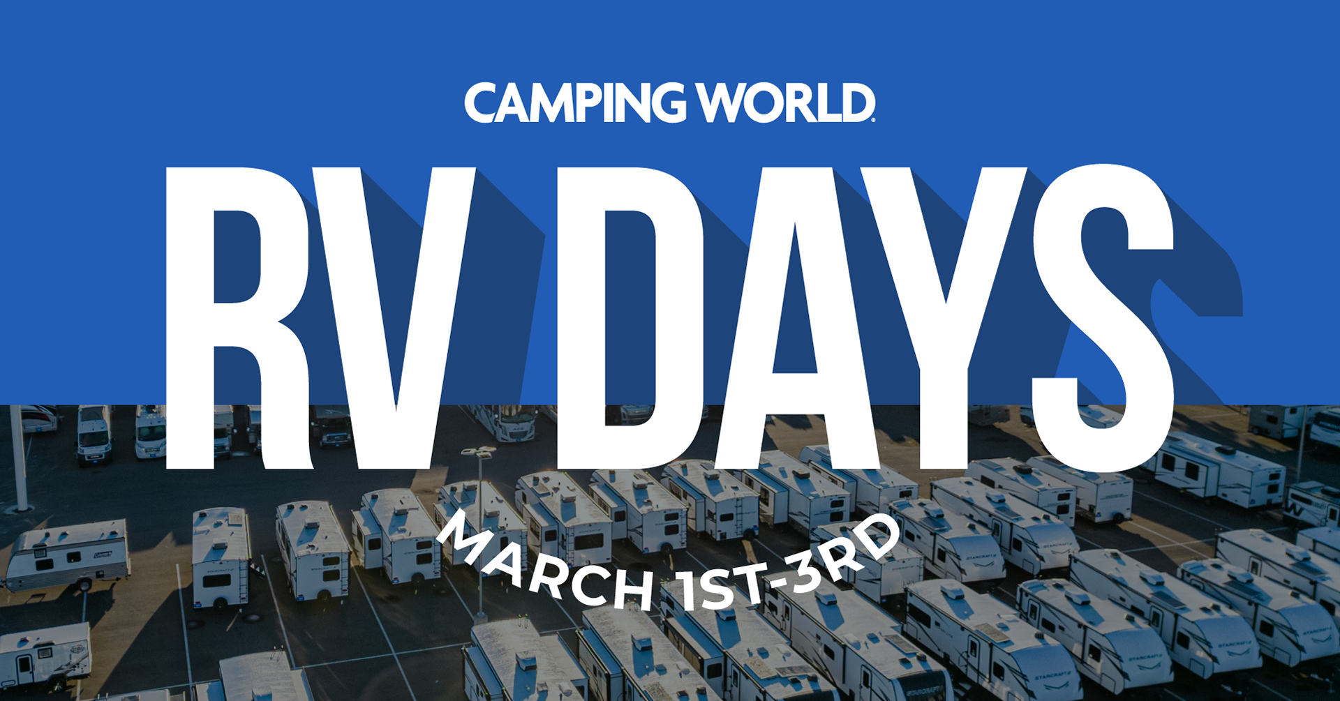 Graphic Design Dallas, TX CAMPING WORLD EVENT CAMPAIGN DESIGN