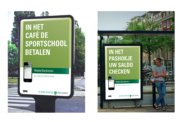 Campagne ABN AMRO - Mobiel Bankieren — campagnebeeld 1