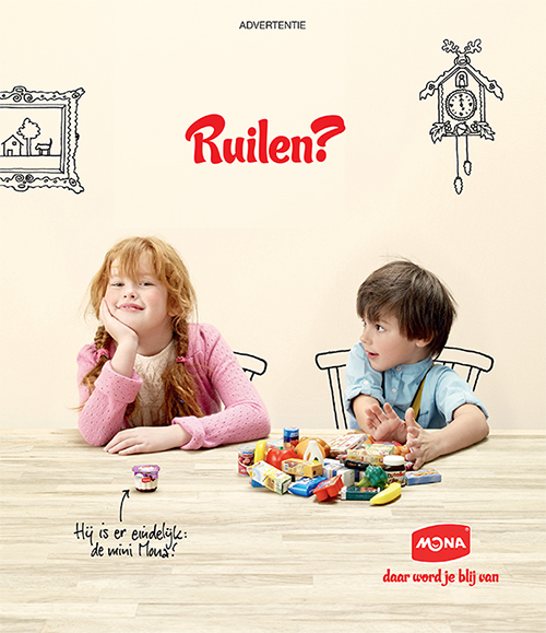 Campagne Mona - Alles voor het toetje — campagnebeeld 1