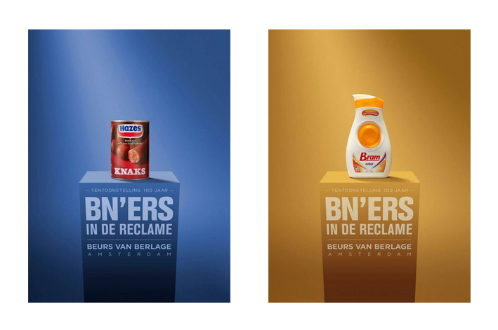 100 jaar BN-ers in reclame — campagnebeeld 1