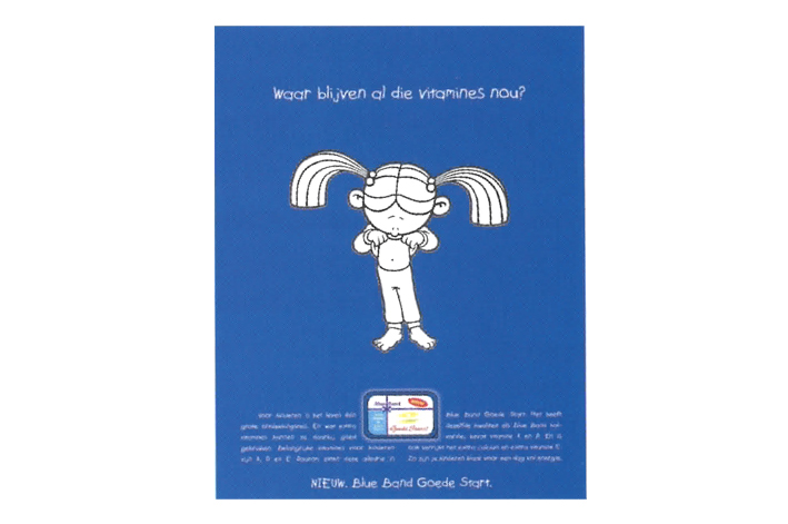 Campagne Blue Band — campagnebeeld 1