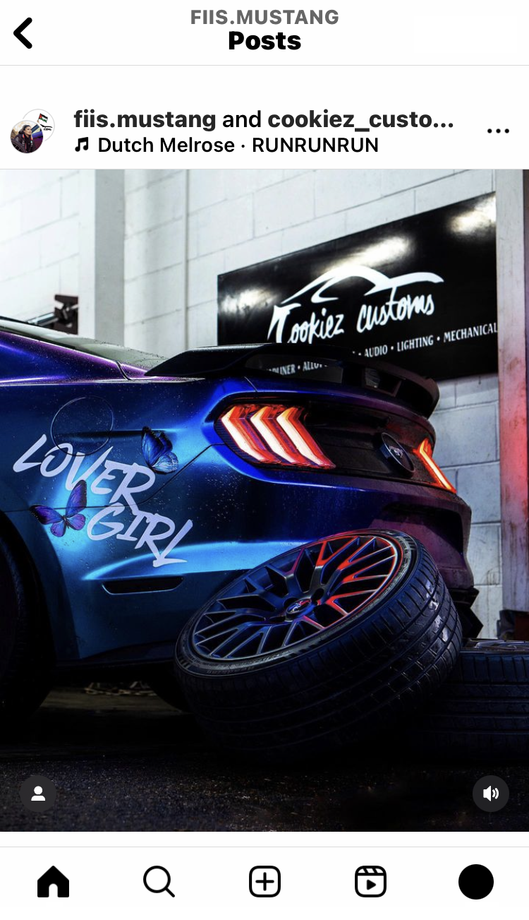 Fii's Mustang - Lover Girl graphic