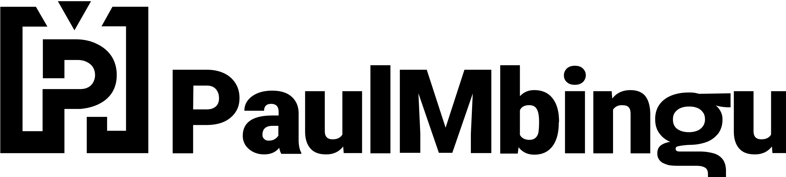 Paul Mbingu Logo