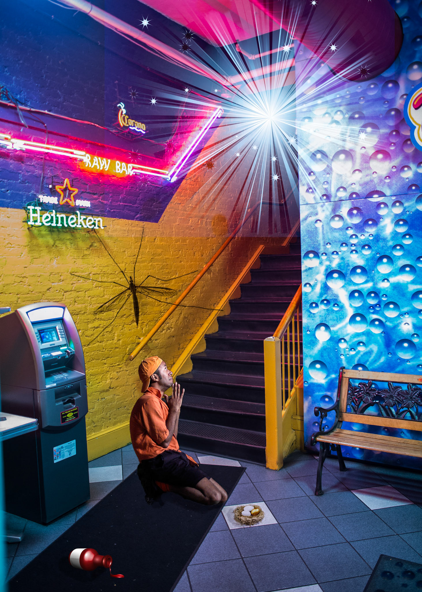 annapolis nightime, composite