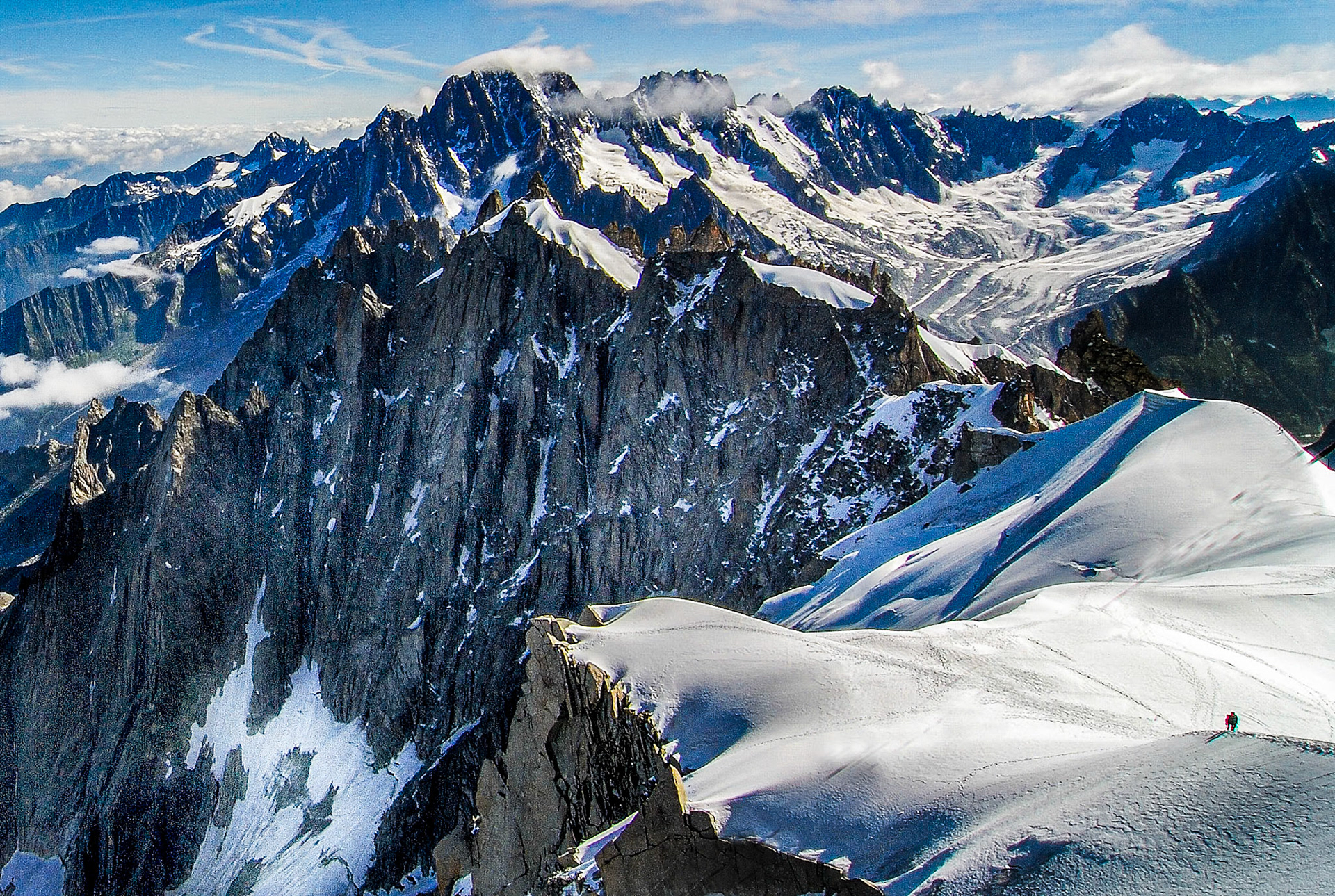 Mt Blanc French Alps
