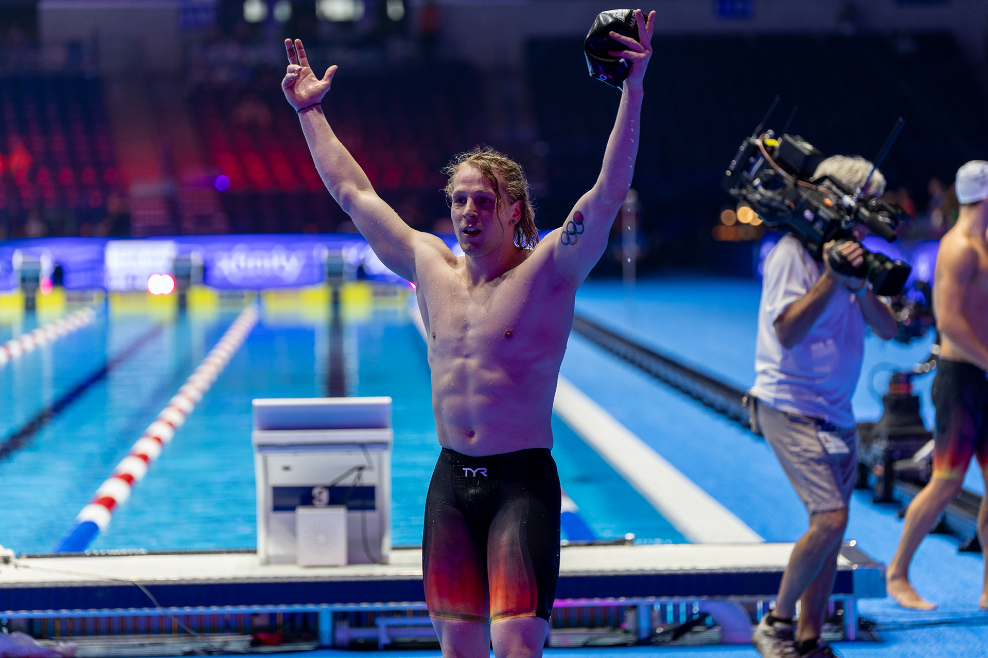 Zach Harting 2024 US Olympic Swim Trials