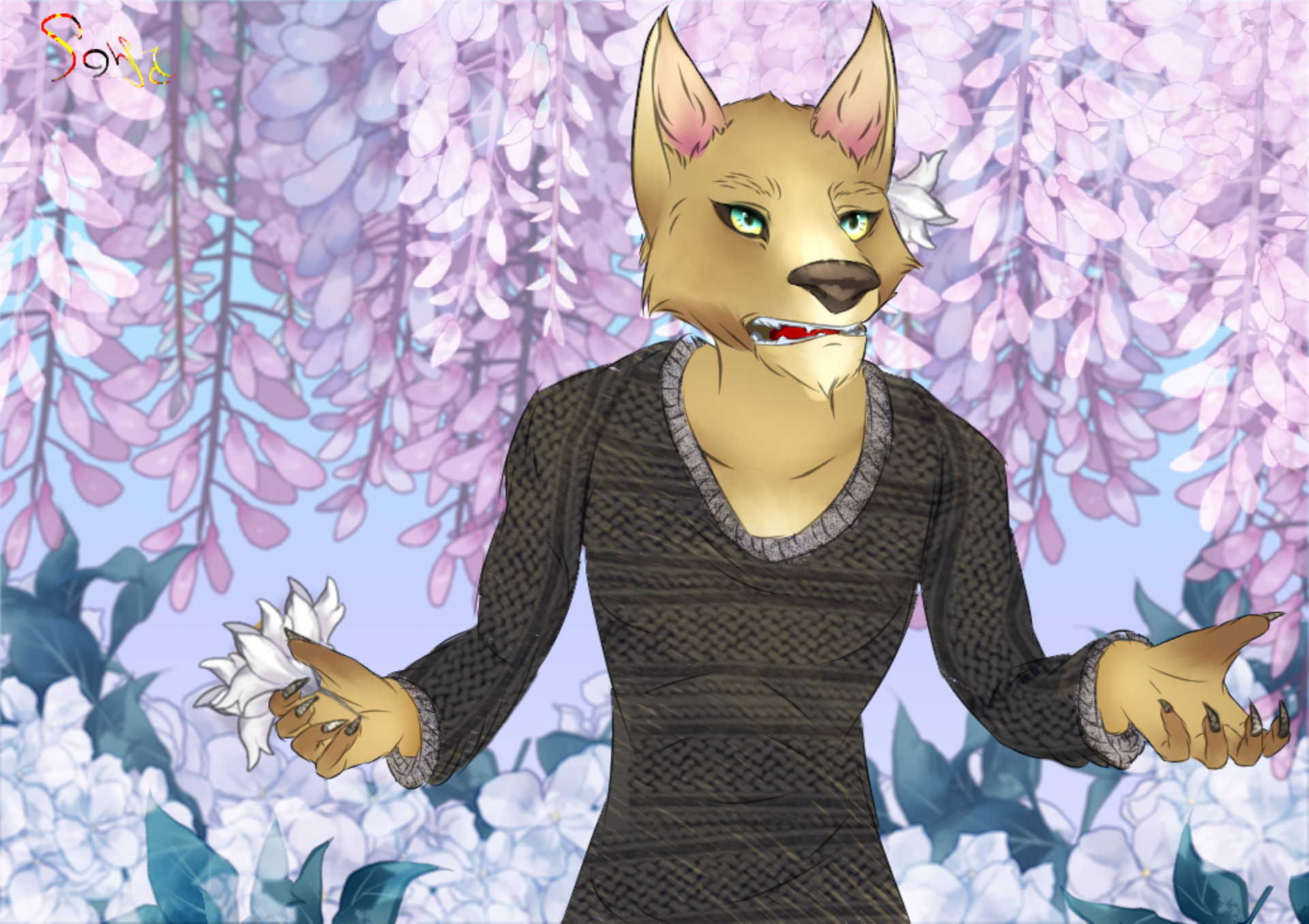 lost a bet, had to make a furry