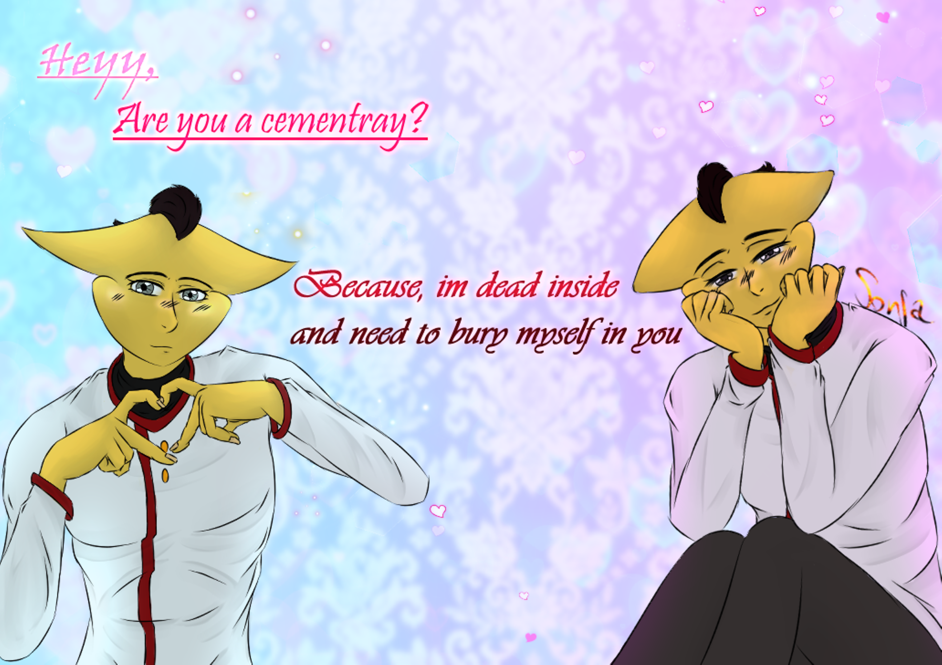10/10 fanart/valentine contest