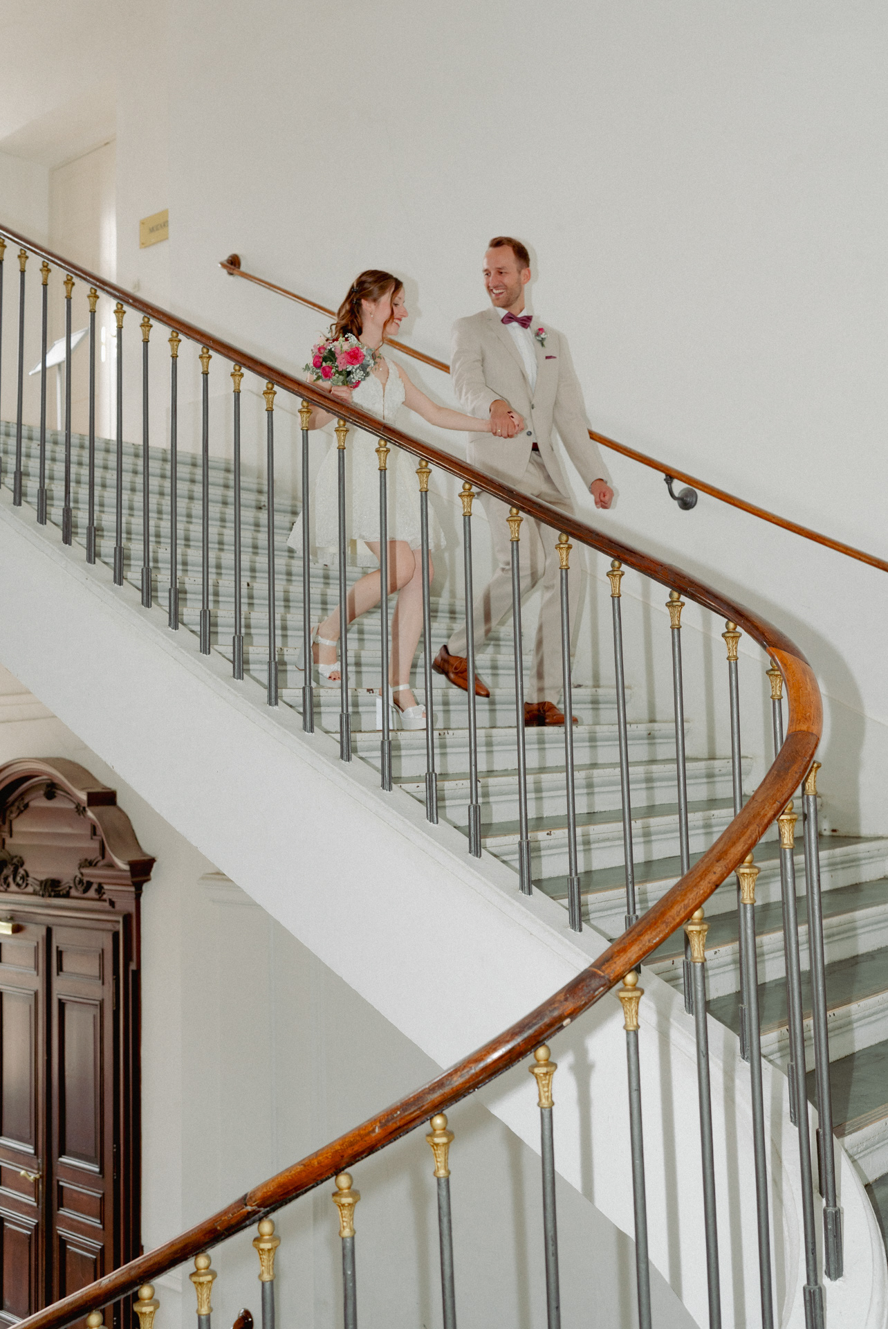 Hochzeitspaar im Kurfürstlichen Schloss