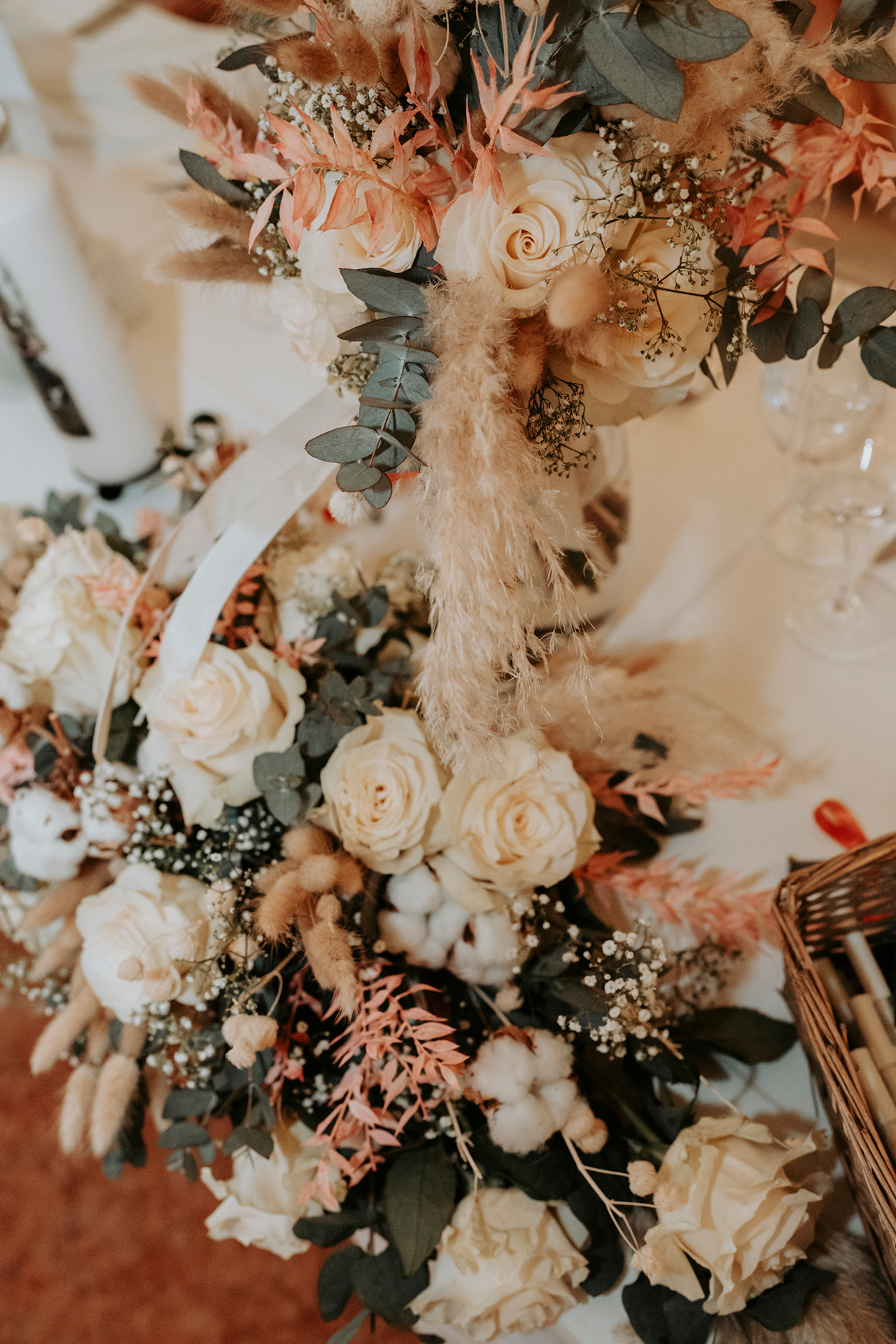 Brautstrauß aus der Nähe