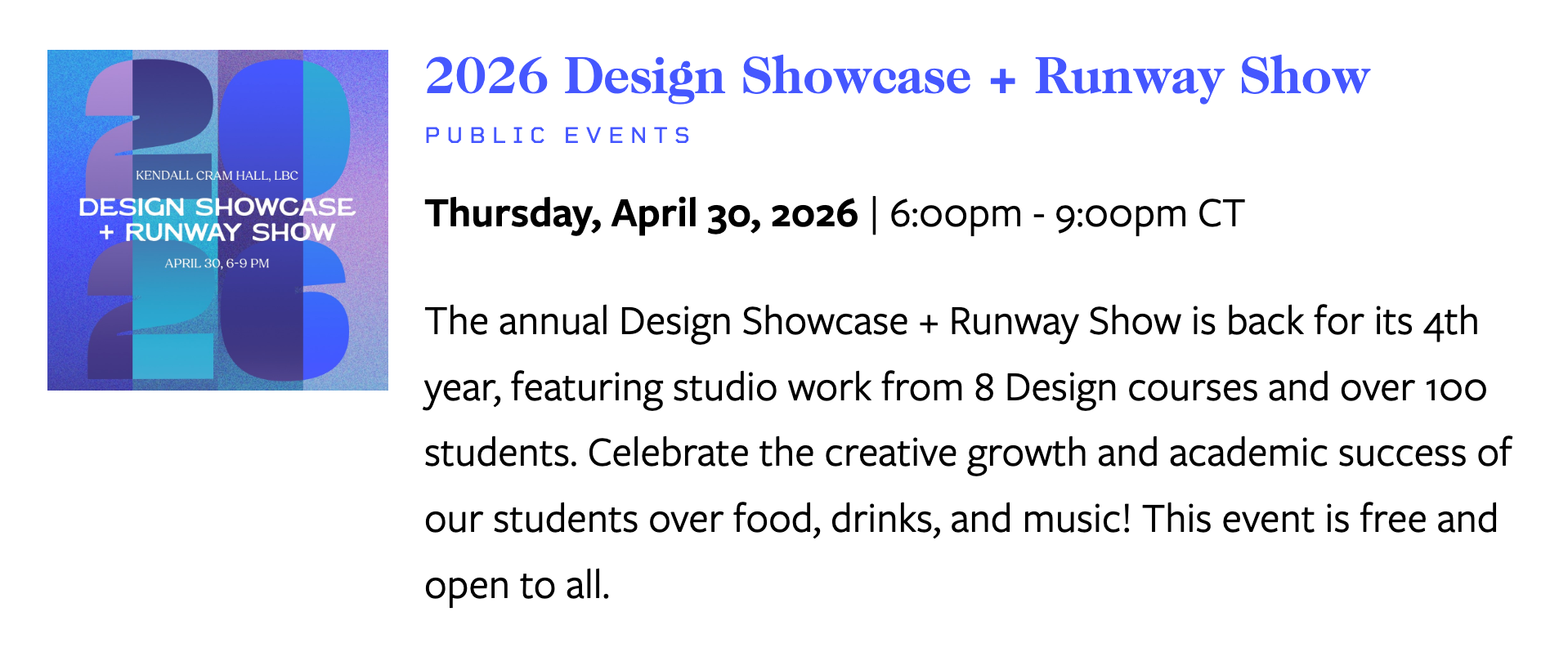 TuSABE Event Page