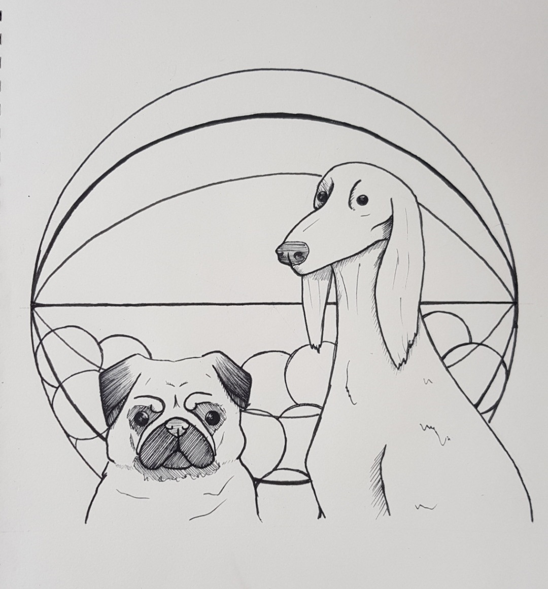 Posca illustration - tombola podcast