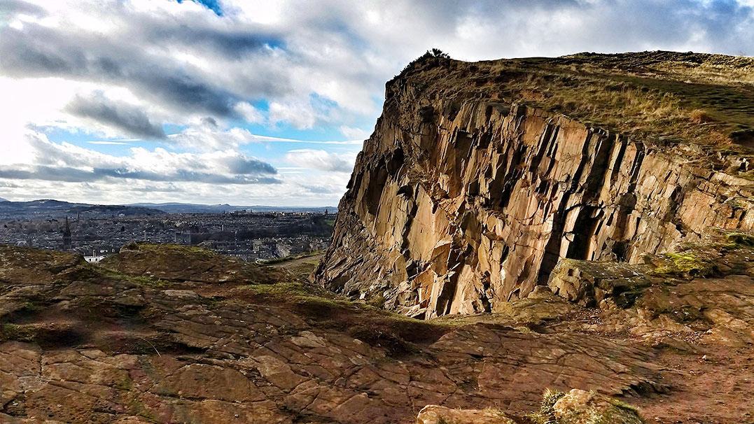 Salisbury Crags ,Edinburgh