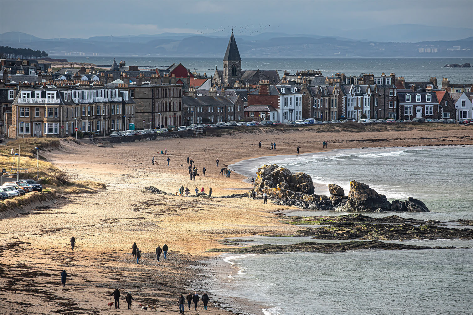 East Beach, Birds at the Spire