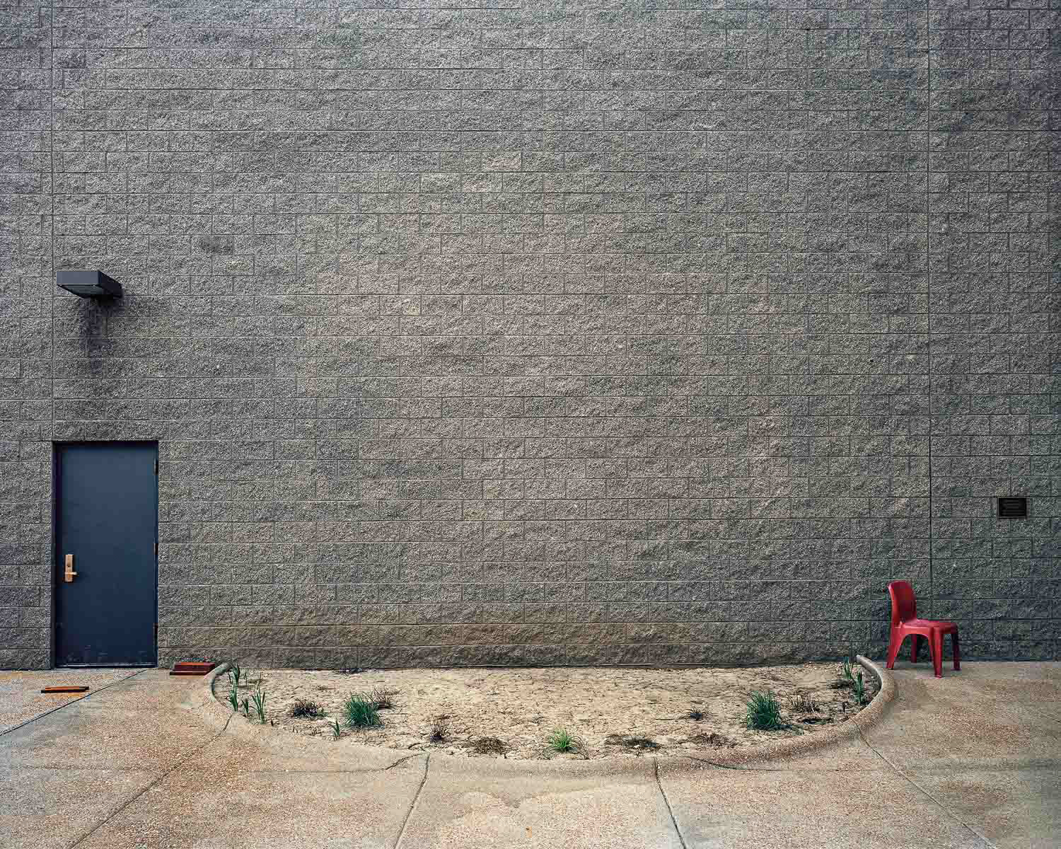 Garden and Red Chair, 2007