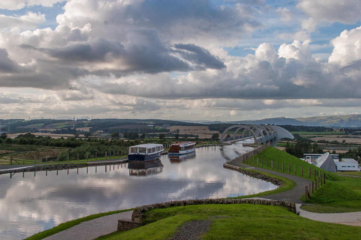 Falkirk Wheel 28mm 1/125 sec at f 11.0