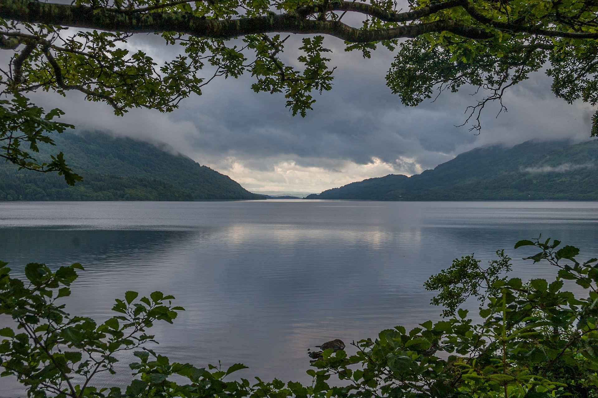 Loch Lomond 28 mm 1/125 sec at f 9.5