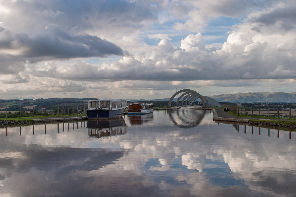 Falkirk Wheel 28mm 1/350 sec at f 11.0