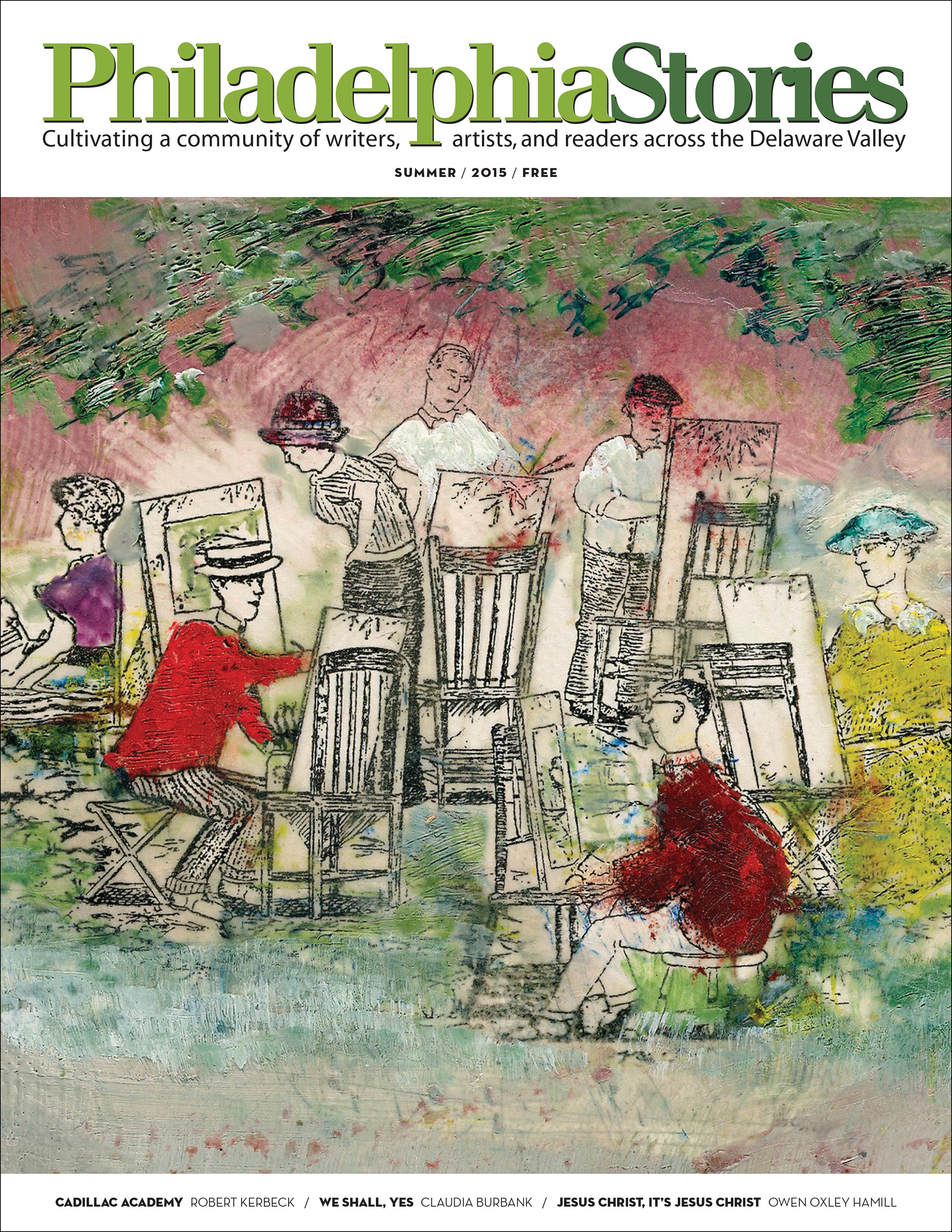 Example of redesigned Philadelphia Stories cover