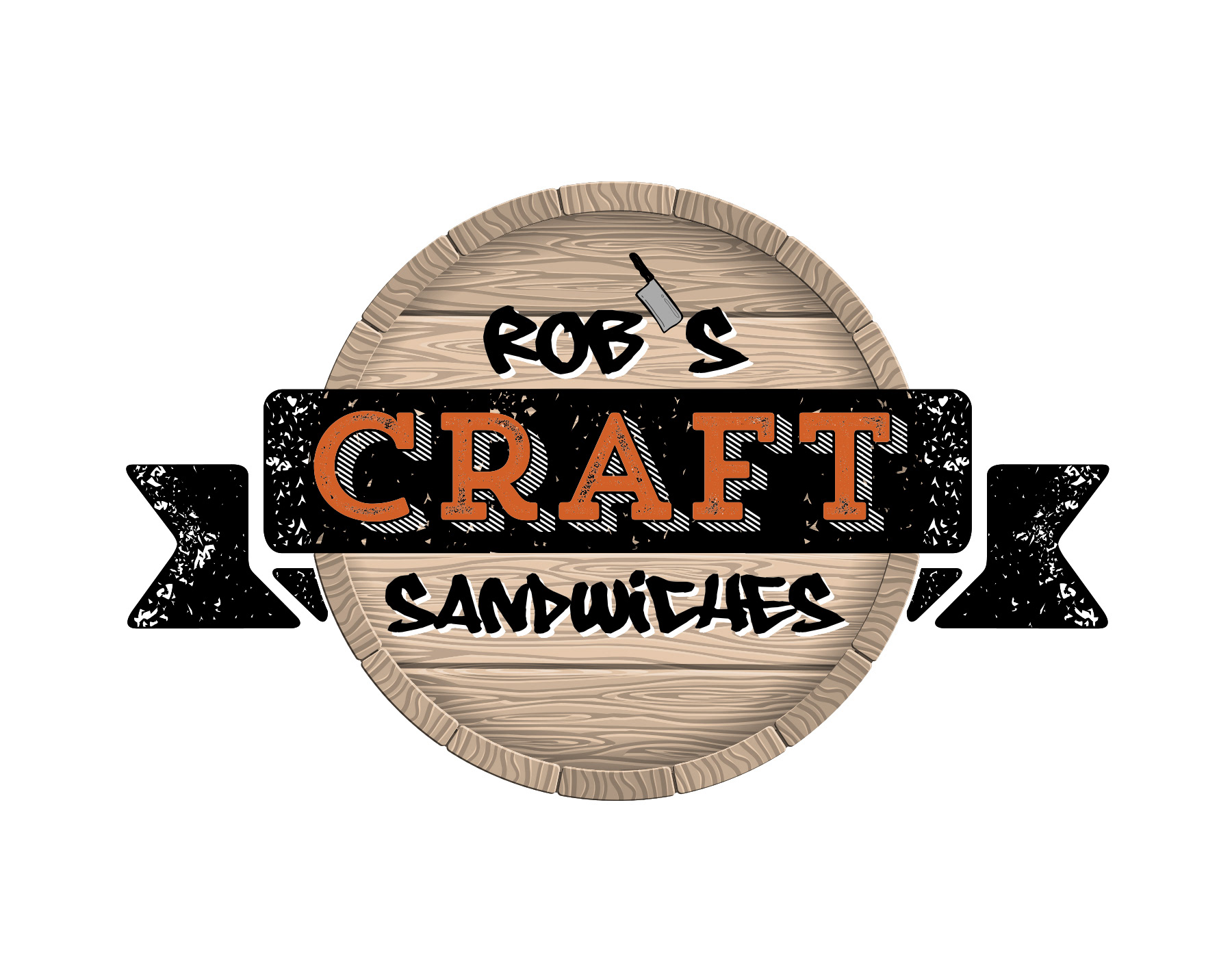 Final client approved logo for a food truck