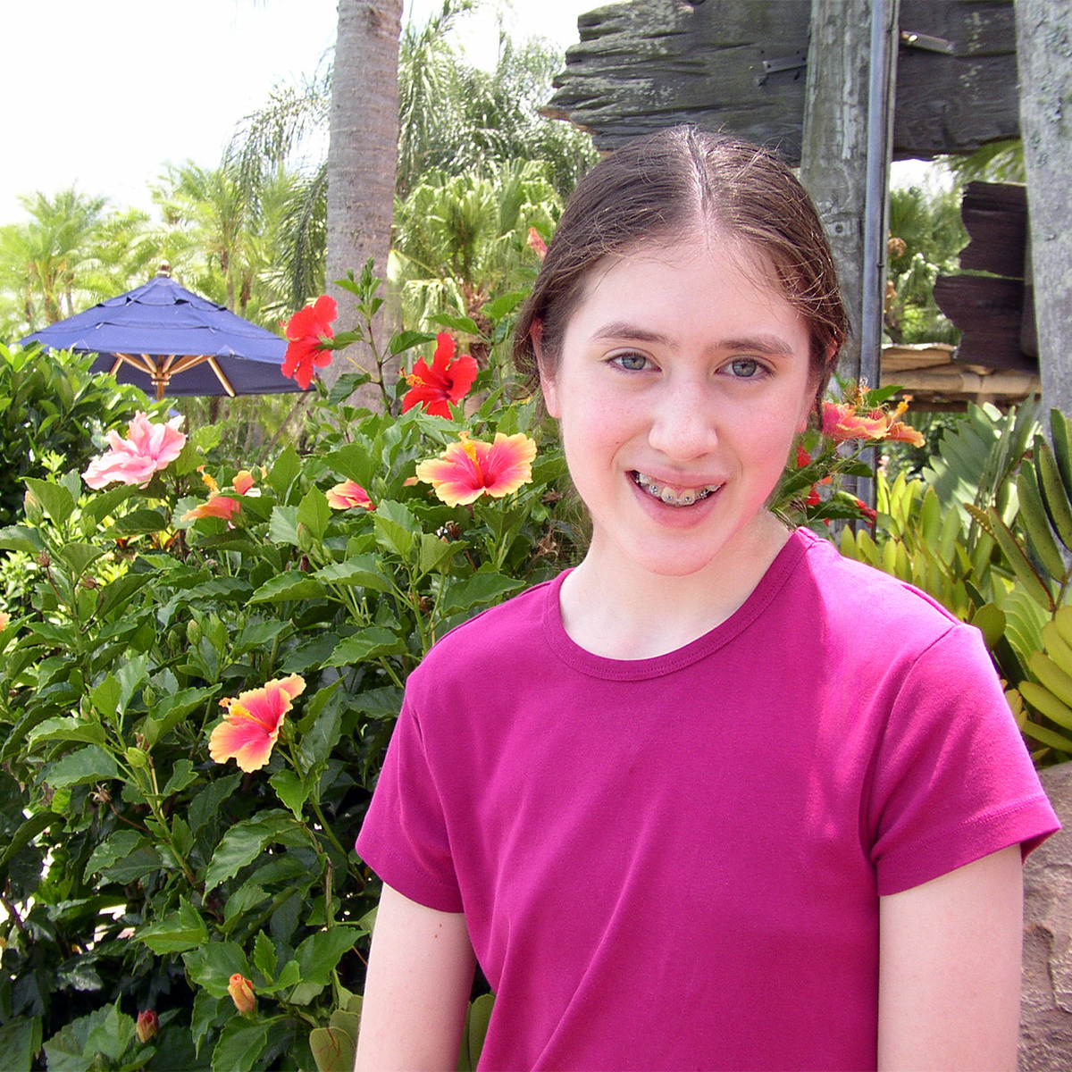 Nicole's perfect teeth developing 2004