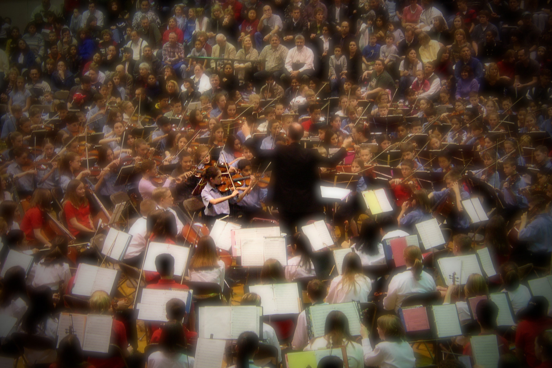 2003 - Sitting in the first chair, middle schools, Zone Concert