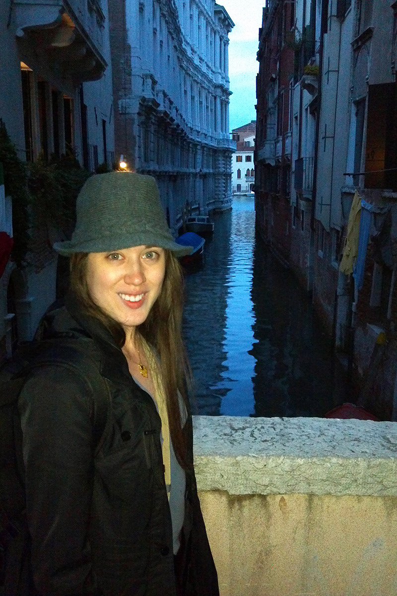 Enjoying the last moments in Venice, Italy