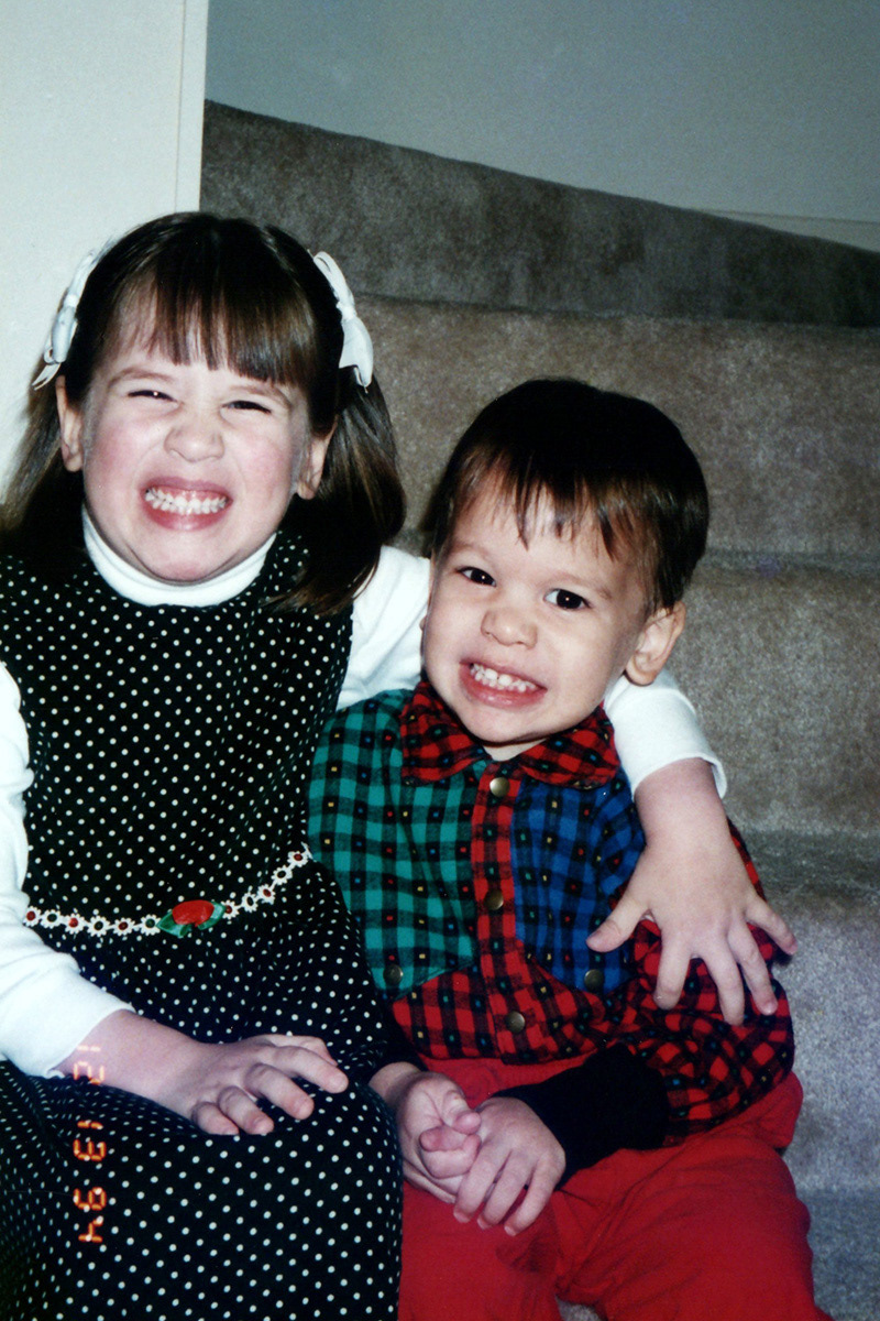 Nicole and Andrew 1994, Dec