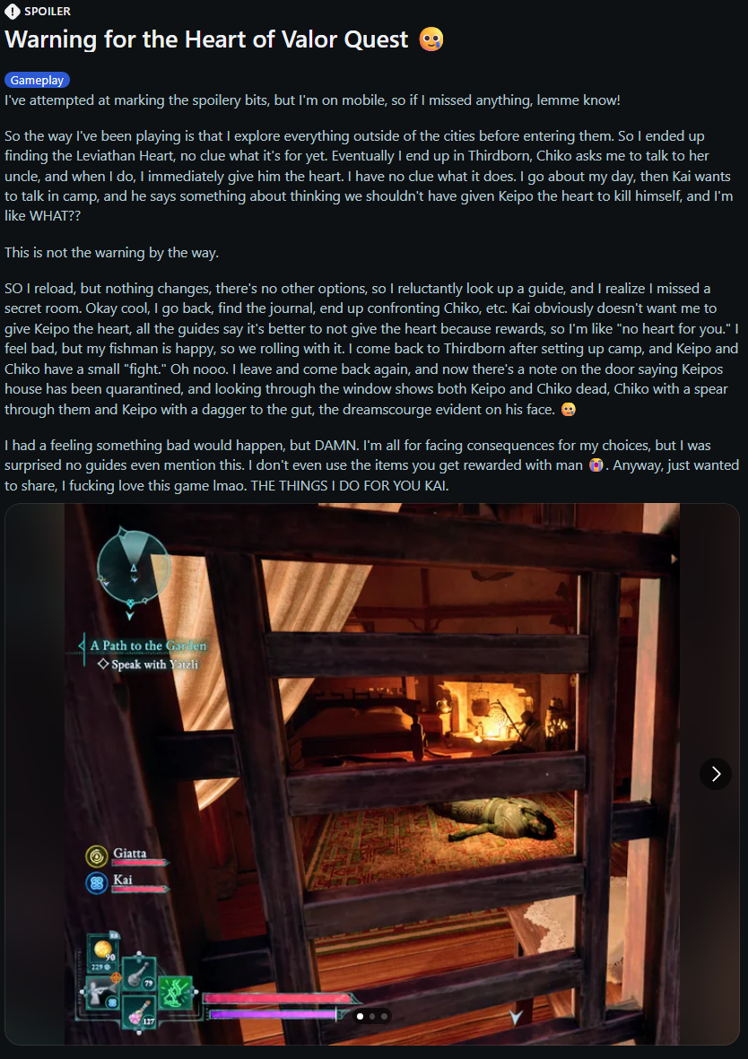 The emotional weight of the quest made some people cry