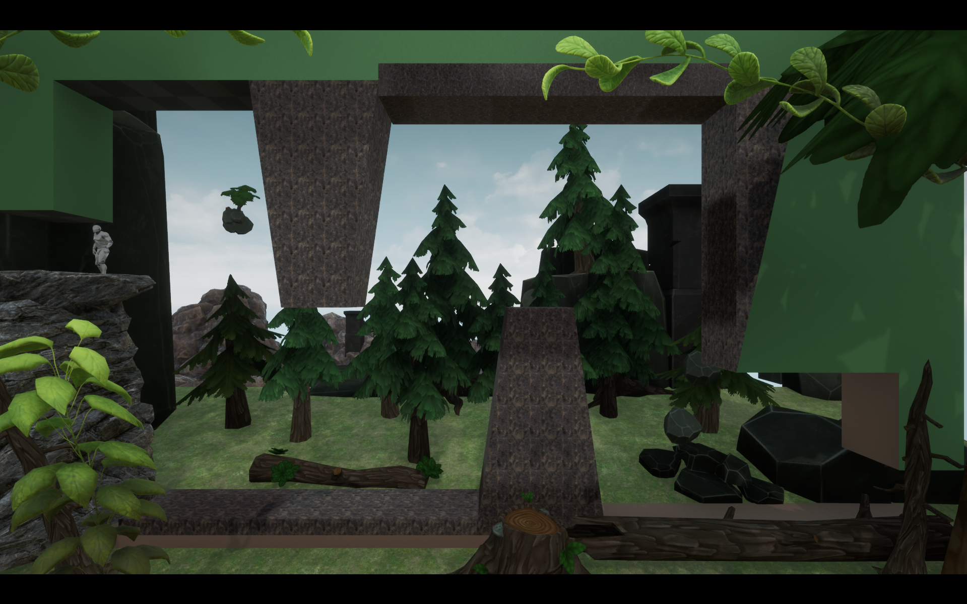 One of the earliest attempts at a visual for Wayfall back in January