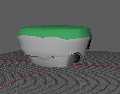 In order to improve platform visibility, I rapidly created simple meshboxes in Maya.