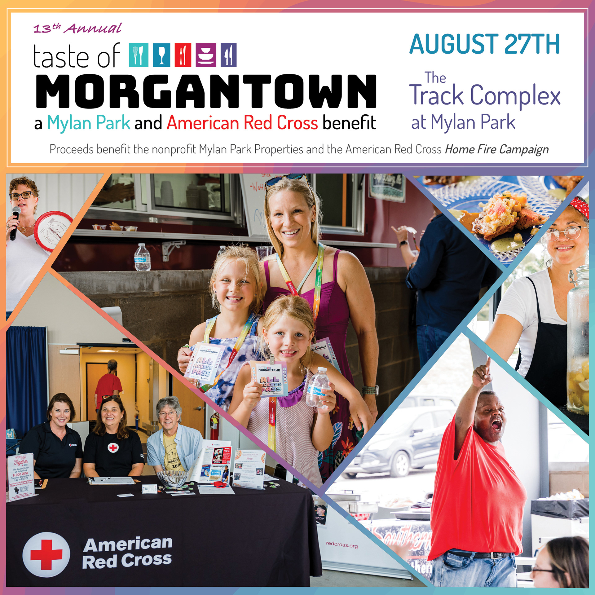 2023 Taste of Morgantown Event Social Graphic
