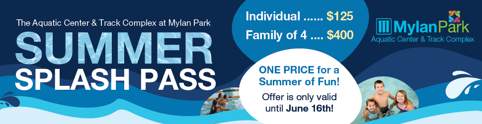 Morgantown Magazine Lowdown Summer Splash Pass Ad Design