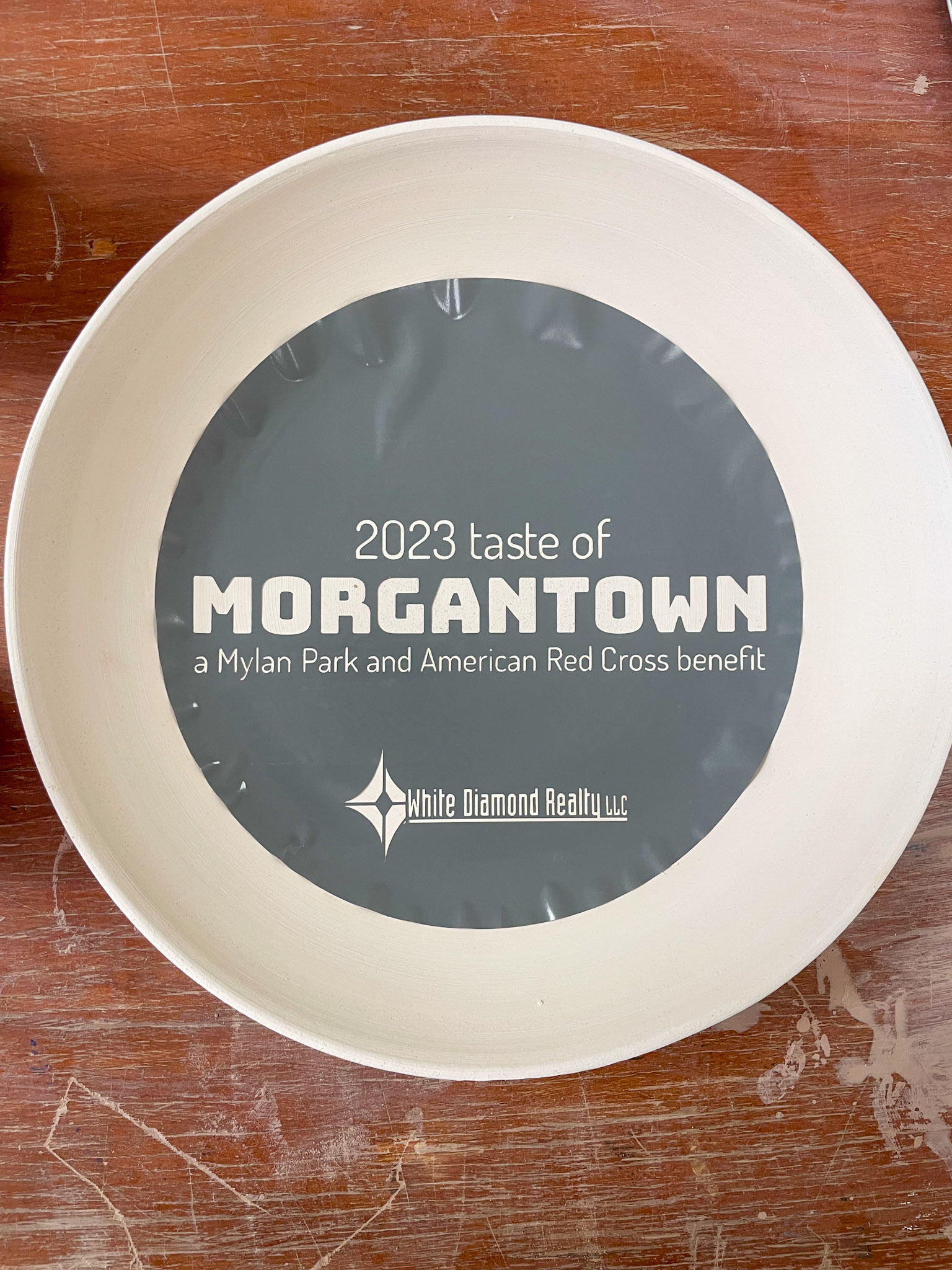 Stencil on a Plate