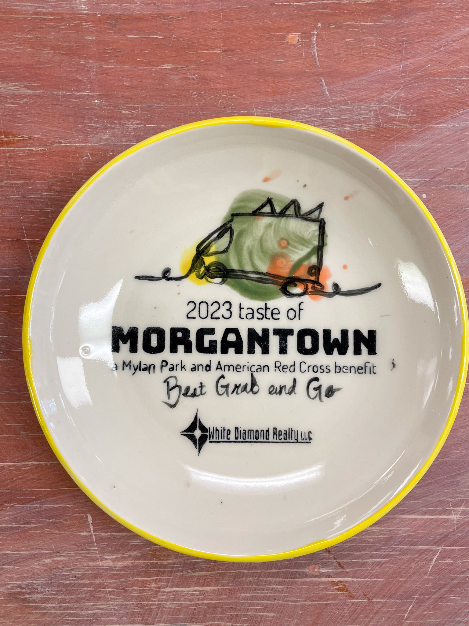 Finished Best Grab and Go Award Plate