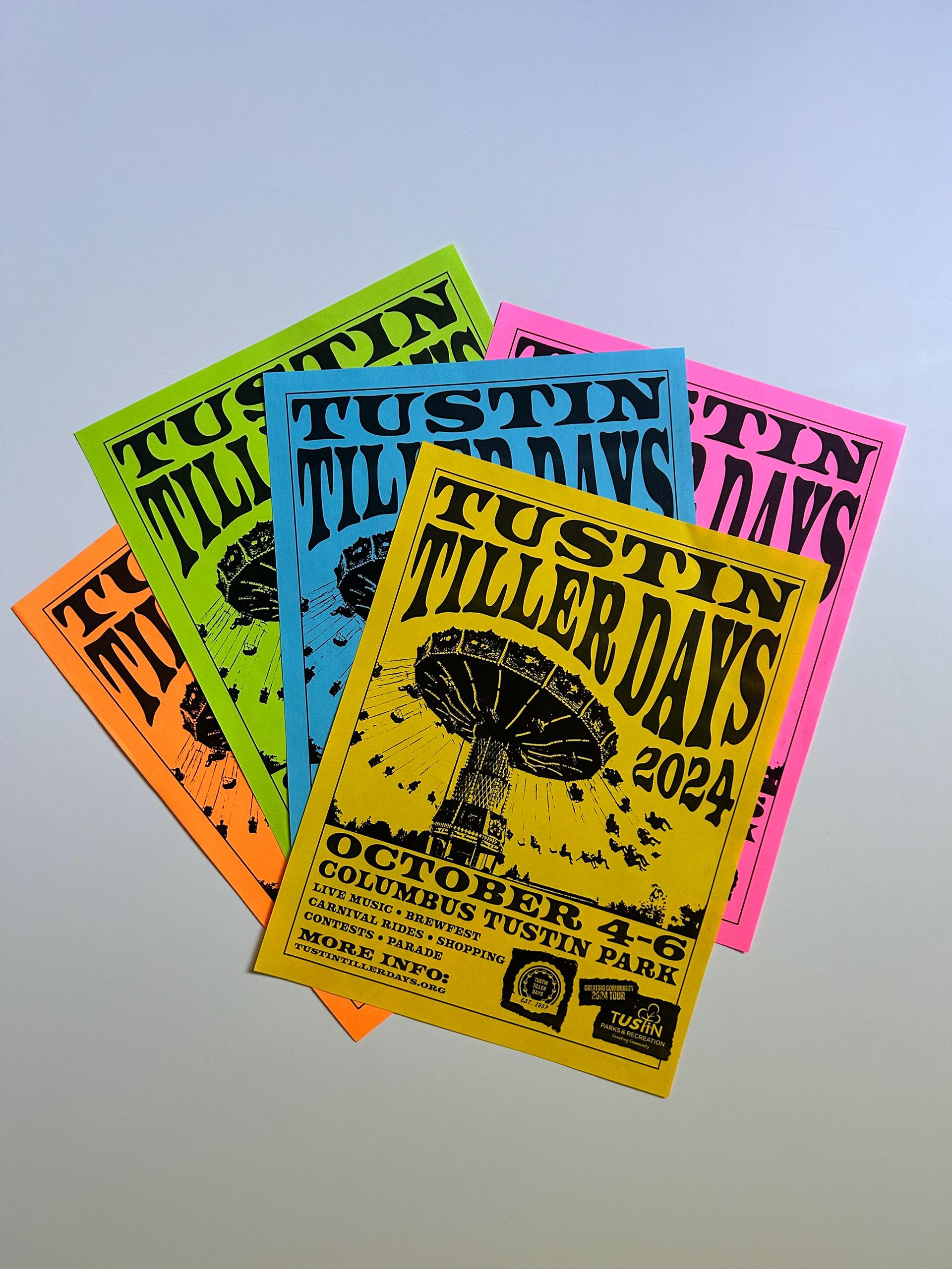 Proposed flyer for Tiller Days