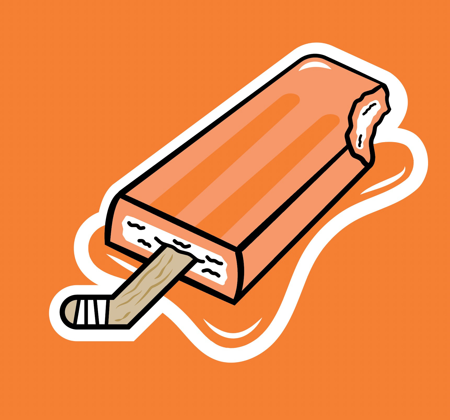 Logo design for local rec hockey team, the Dreamsicles