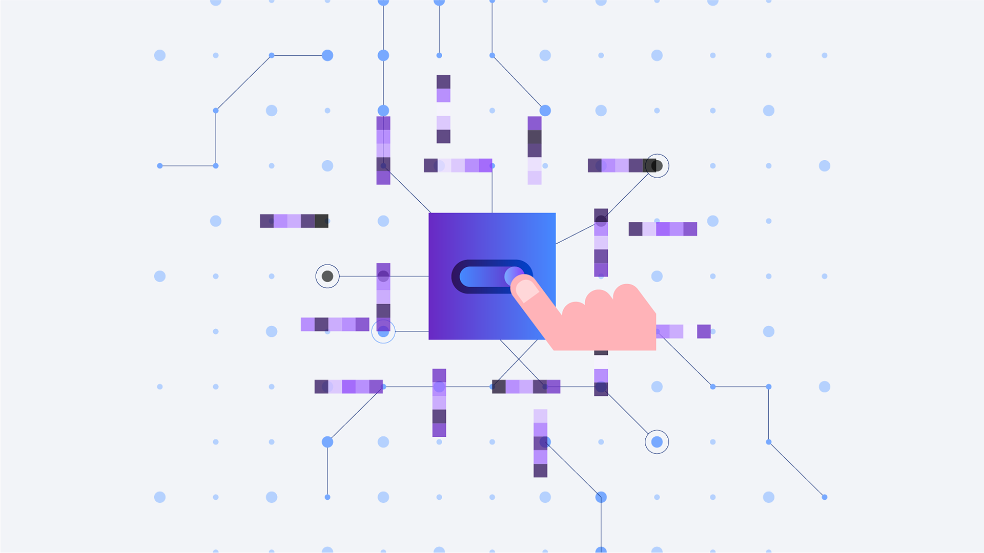 An on-demand-grid intelligently providing power only when needed.