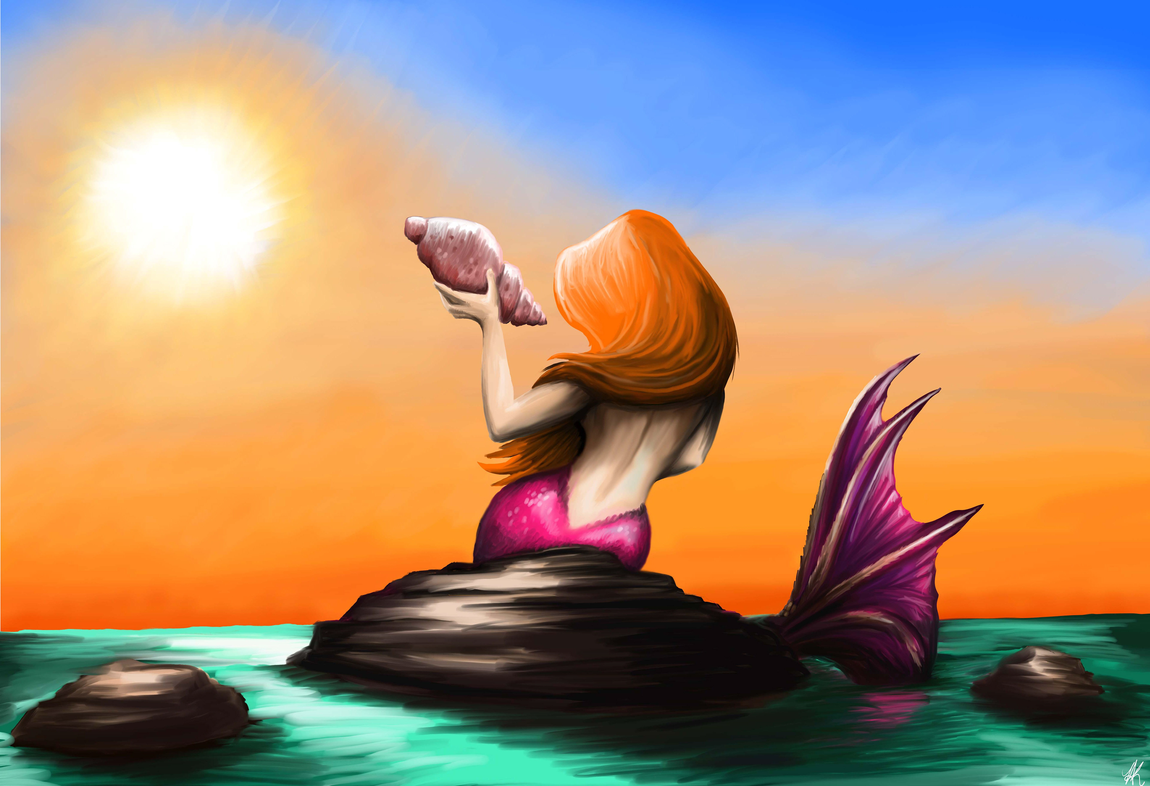 2022 Mermaid Digital Painting