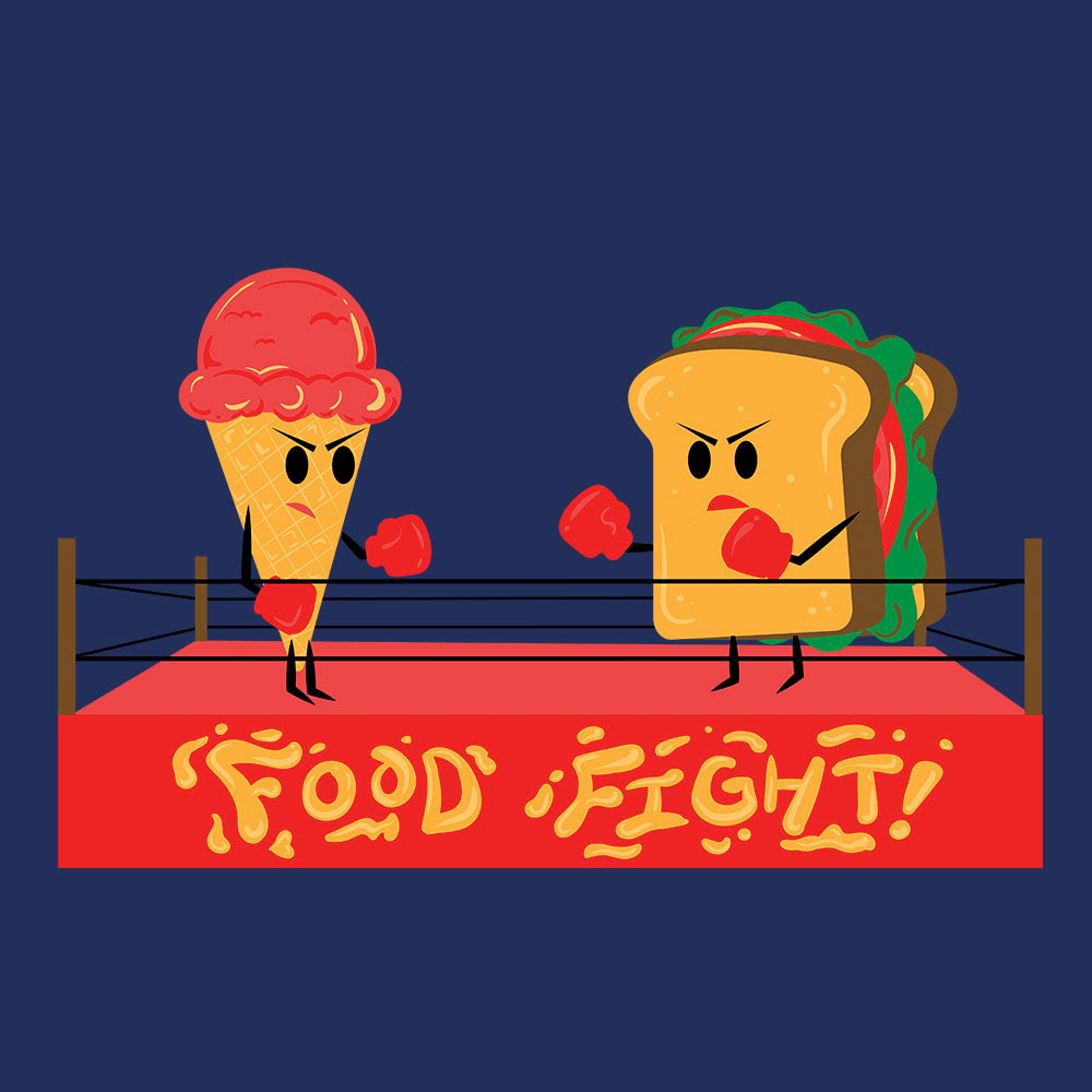 2023 Food Fight T-Shirt Design