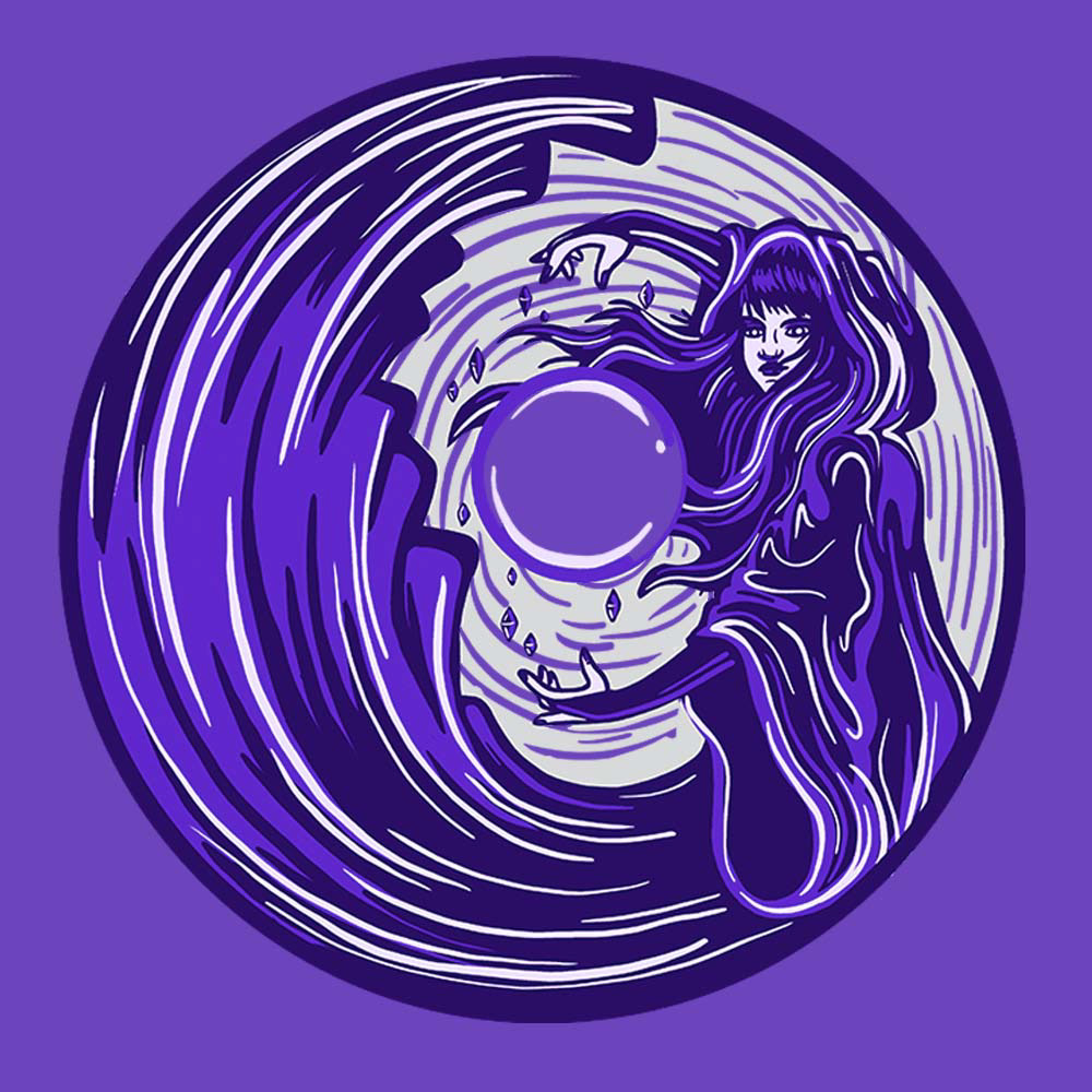 2022 Witch Checking Her Crystal Ball