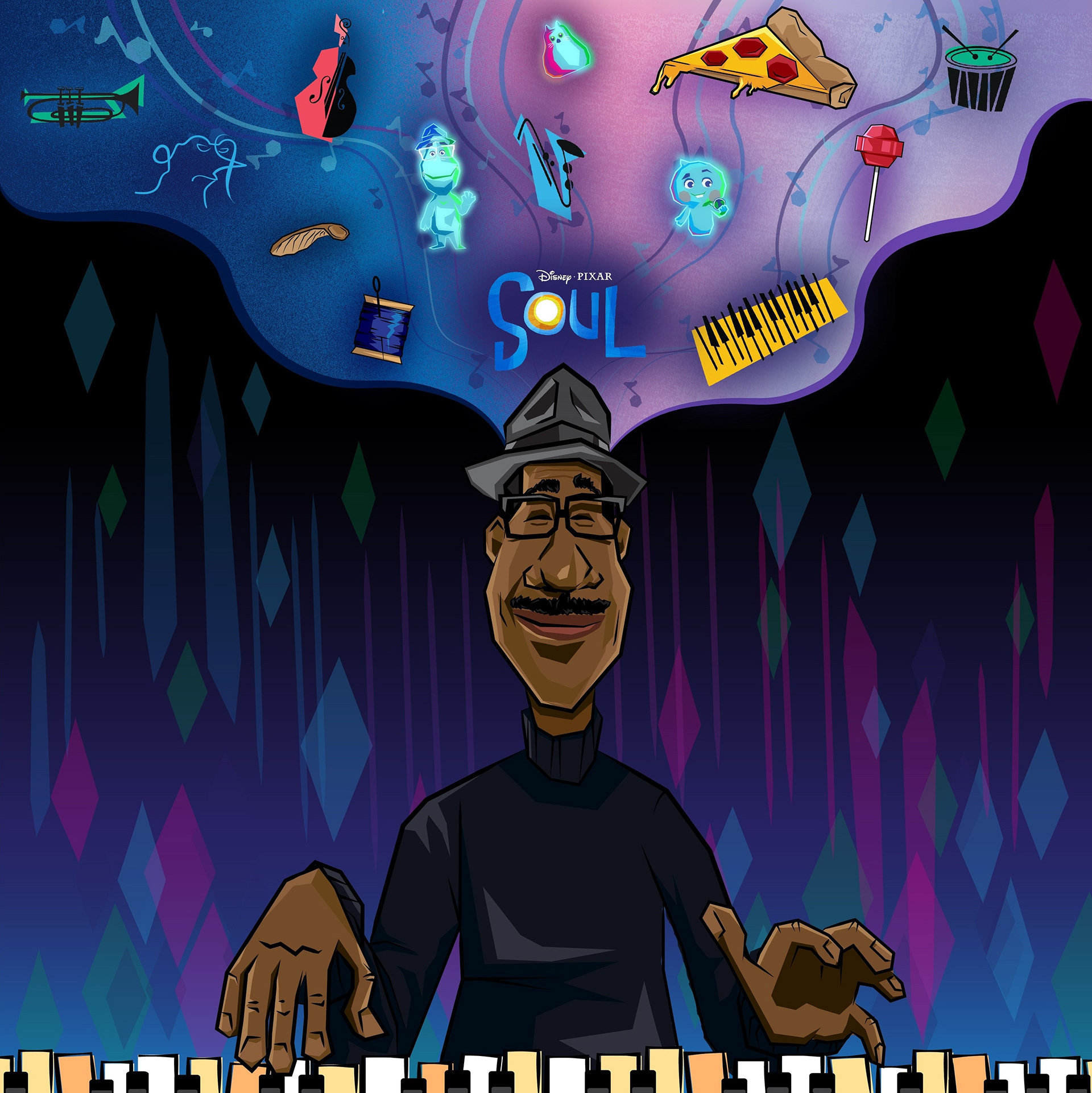 Joe Gardener from Soul (2020)