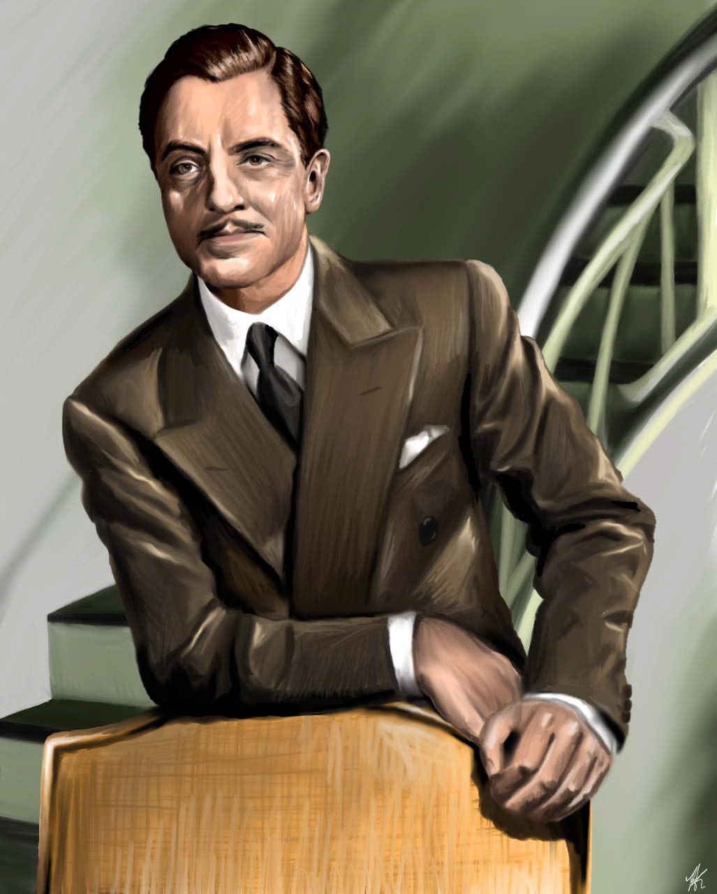 2023 William Powell Digital Painting